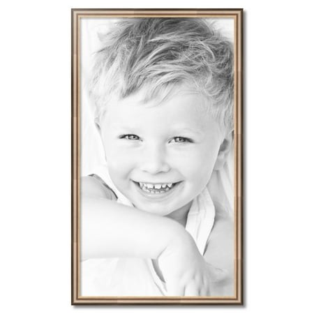 ArtToFrames 24  X 43  Anique Silver Picture Frame  24x43 Inch Silver Wood Poster Frame (WOM-4964)