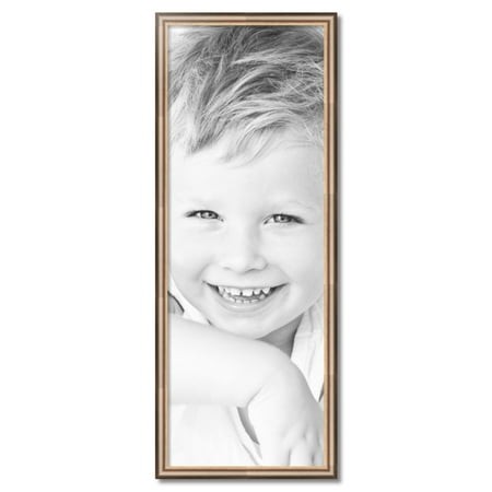ArtToFrames 17  X 47  Anique Silver Picture Frame  17x47 Inch Silver Wood Poster Frame (WOM-4964)
