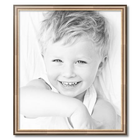 ArtToFrames 25  X 29  Anique Silver Picture Frame  25x29 Inch Silver Wood Poster Frame (WOM-4964)