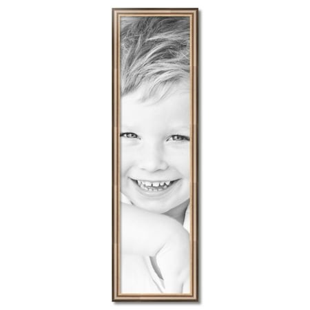 ArtToFrames 12  X 46  Anique Silver Picture Frame  12x46 Inch Silver Wood Poster Frame (WOM-4964)