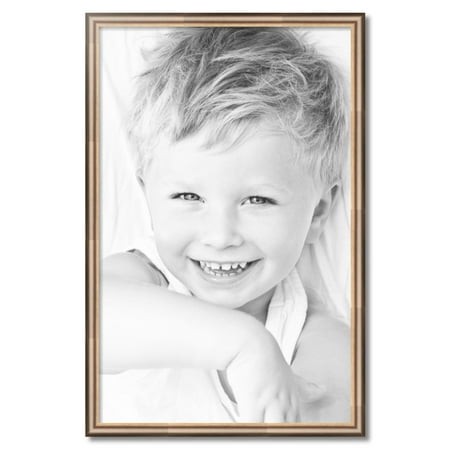 ArtToFrames 25  X 39  Anique Silver Picture Frame  25x39 Inch Silver Wood Poster Frame (WOM-4964)