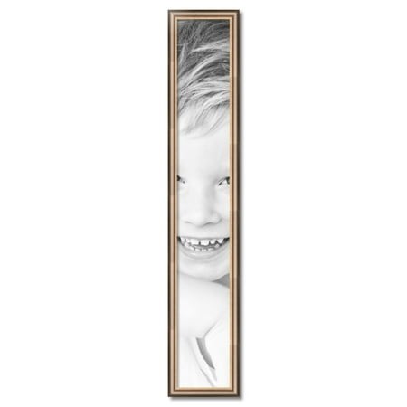 ArtToFrames 8  X 53  Anique Silver Picture Frame  8x53 Inch Silver Wood Poster Frame (WOM-4964)