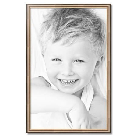 ArtToFrames 26  X 41  Anique Silver Picture Frame  26x41 Inch Silver Wood Poster Frame (WOM-4964)