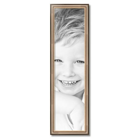 ArtToFrames 10  X 39  Anique Silver Picture Frame  10x39 Inch Silver Wood Poster Frame (WOM-4964)