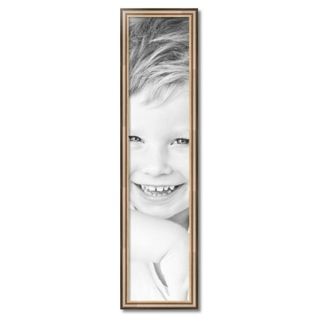 ArtToFrames 10  X 45  Anique Silver Picture Frame  10x45 Inch Silver Wood Poster Frame (WOM-4964)