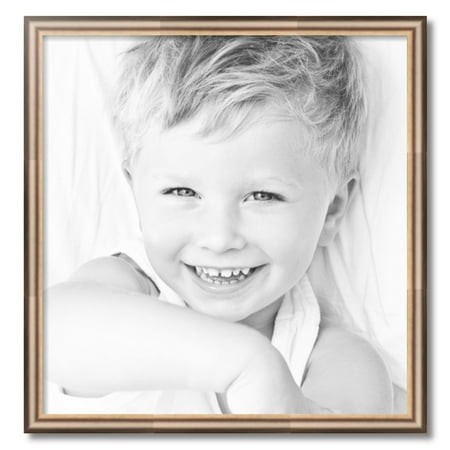 ArtToFrames 26  X 27  Anique Silver Picture Frame  26x27 Inch Silver Wood Poster Frame (WOM-4964)