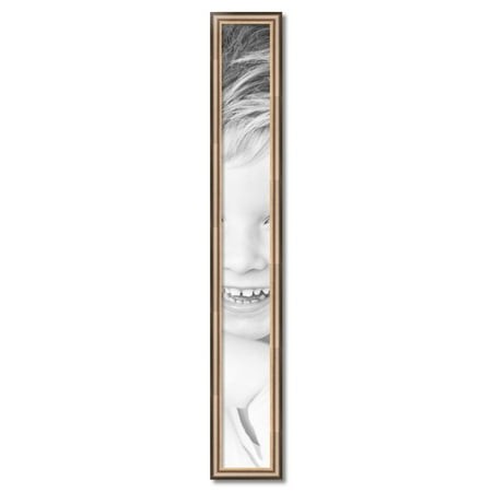ArtToFrames 6  X 51  Anique Silver Picture Frame  6x51 Inch Silver Wood Poster Frame (WOM-4964)