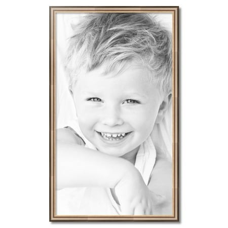 ArtToFrames 25  X 43  Anique Silver Picture Frame  25x43 Inch Silver Wood Poster Frame (WOM-4964)