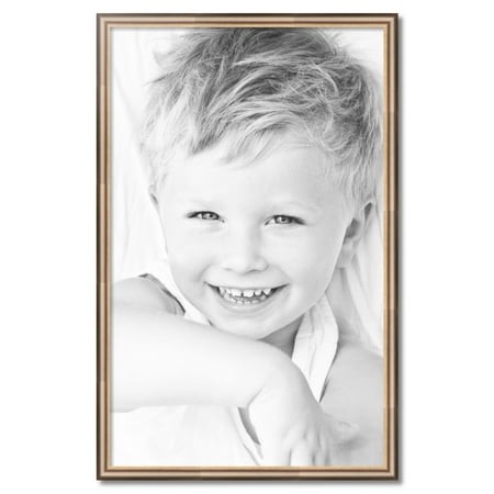 ArtToFrames 27  X 43  Anique Silver Picture Frame  27x43 Inch Silver Wood Poster Frame (WOM-4964)