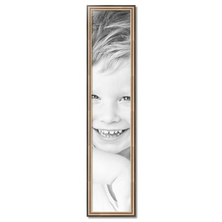 ArtToFrames 11  X 55  Anique Silver Picture Frame  11x55 Inch Silver Wood Poster Frame (WOM-4964)