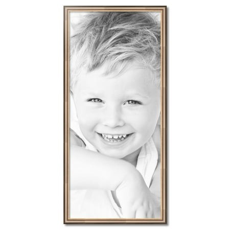 ArtToFrames 22  X 49  Anique Silver Picture Frame  22x49 Inch Silver Wood Poster Frame (WOM-4964)