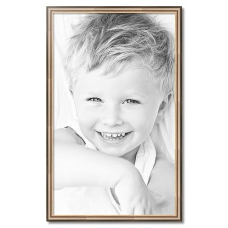 ArtToFrames 25  X 41  Anique Silver Picture Frame  25x41 Inch Silver Wood Poster Frame (WOM-4964)