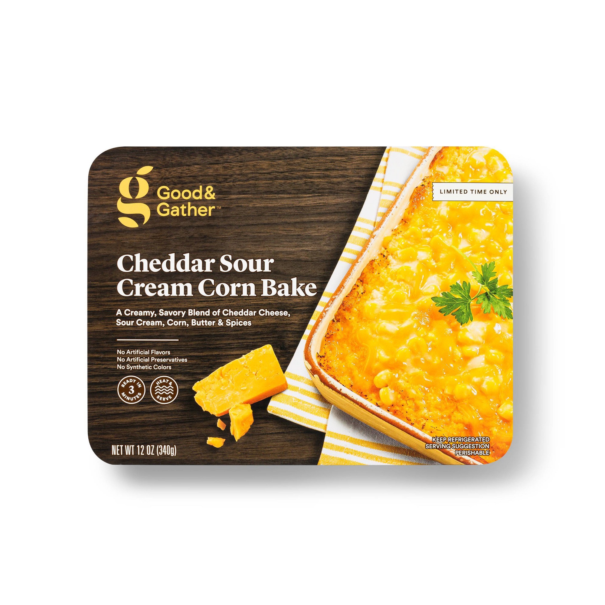 Cheddar Sour Cream Corn Bake a Creamy, Savory Blend of Cheddar Cheese, Sour Cream, Corn, Butter & Spices, Cheddar Sour Cream Corn Bake thumbnail