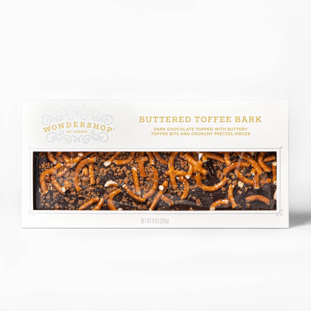 Holiday Butter Toffee Bark - 9oz - Wondershop Image