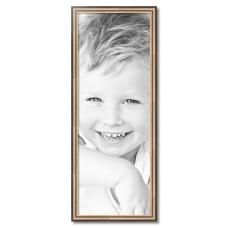 ArtToFrames 15  X 41  Anique Silver Picture Frame  15x41 Inch Silver Wood Poster Frame (WOM-4964)