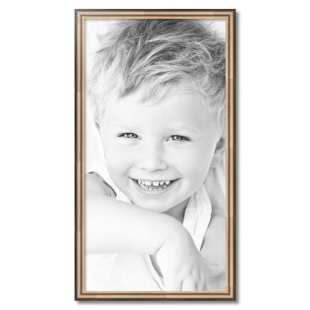 ArtToFrames 20  X 38  Anique Silver Picture Frame  20x38 Inch Silver Wood Poster Frame (WOM-4964)