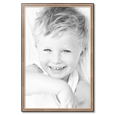 ArtToFrames 26  X 40  Anique Silver Picture Frame  26x40 Inch Silver Wood Poster Frame (WOM-4964)