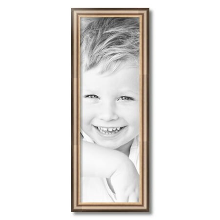 ArtToFrames 9x27  Anique Silver Picture Frame  Silver Wood Poster Frame  with Regular Acrylic and 2 (FBPL-4964)