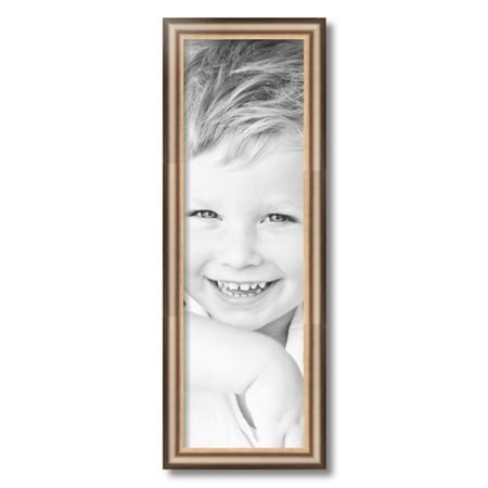 ArtToFrames 8x26  Anique Silver Picture Frame  Silver Wood Poster Frame  with Regular Acrylic and 2 (FBPL-4964)