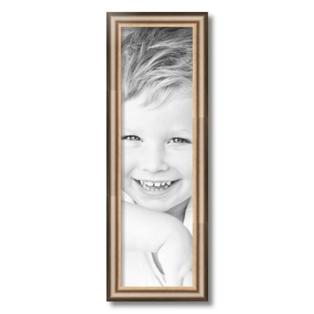 ArtToFrames 7x24  Anique Silver Picture Frame  Silver Wood Poster Frame  with Regular Acrylic and 2 (FBPL-4964)