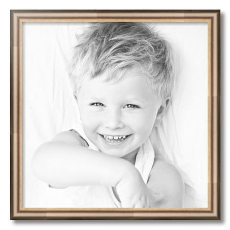 ArtToFrames 21x21  Anique Silver Picture Frame  Silver Wood Poster Frame  with Regular Acrylic and 2 (FBPL-4964)