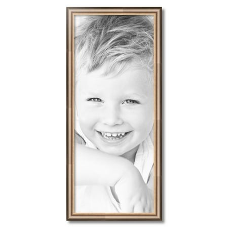 ArtToFrames 14x34  Anique Silver Picture Frame  Silver Wood Poster Frame  with Regular Acrylic and 2 (FBPL-4964)