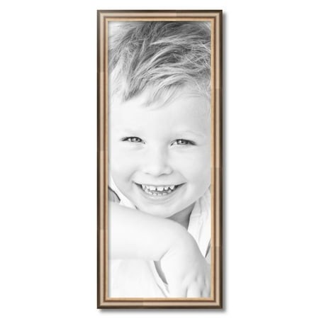 ArtToFrames 13x34  Anique Silver Picture Frame  Silver Wood Poster Frame  with Regular Acrylic and 2 (FBPL-4964)