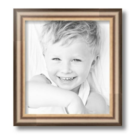 ArtToFrames 10x11  Anique Silver Picture Frame  Silver Wood Poster Frame  with Regular Glass and 2 (FBPL-4964)