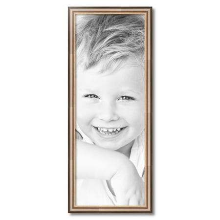 ArtToFrames 13x35  Anique Silver Picture Frame  Silver Wood Poster Frame  with Regular Acrylic and 2 (FBPL-4964)