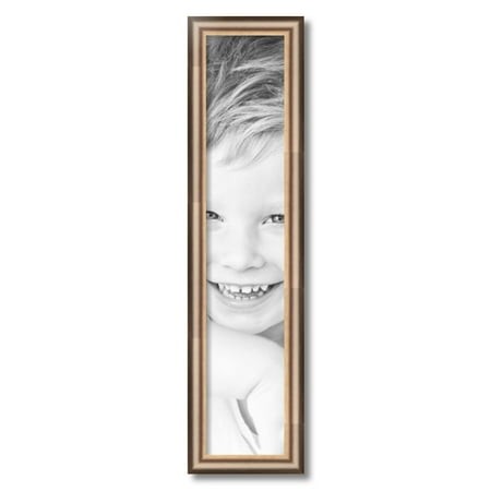ArtToFrames 6x30  Anique Silver Picture Frame  Silver Wood Poster Frame  with Regular Acrylic and 2 (FBPL-4964)