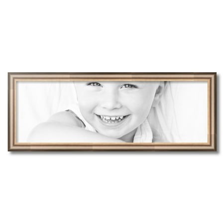 ArtToFrames 30x10 CM / 11.81x3.94 INCH Silver Picture Frame  This 1.38 Inch Wood Poster Frame Is Anique Silver (CMWOM-4964)