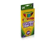 Crayola 24 Ct Colored Pencils  Assorted Colors(Discontinued by Manufacturer)