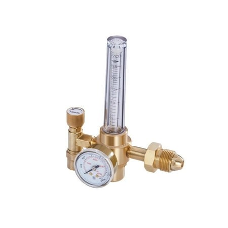 WeldingCity Light-to-Medium Duty Flowmeter Regulator Victor Style HRF 1425 (0781-2723) CGA 580 for Argon and Argon/CO2 Mix (UL Listed)
