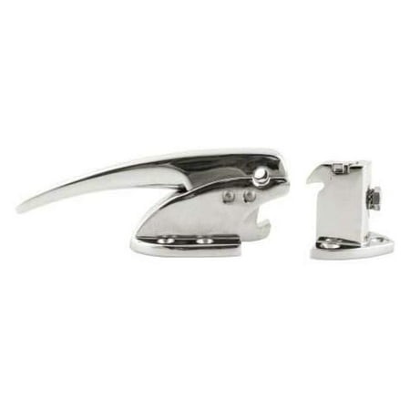 R30 Offset & Strike Replacement Door Latch - 7 Inch Curved Handle - Fits 5/8 to 1 1/4 Inch Offset - Includes Strike Plate - Compatible with 4722  106Z