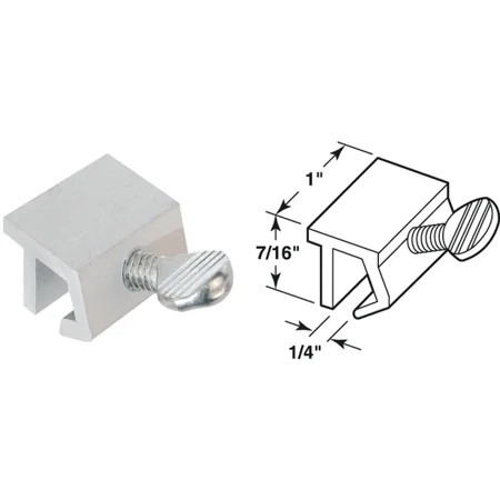 STARLIGHT- Defender Security Aluminum Heavy-Duty Sliding Window Lock (2 Count) U 9980
