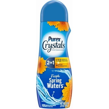 Crystals in-Wash Fragrance and Scent Booster  Fresh Spring Waters  21 Ounce (Pack of 4)