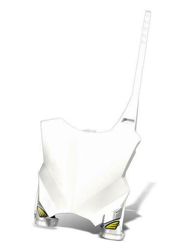 Cycra Stadium Front Number Plate White #1CYC-0701-42 Kawasaki KX450F/KX250F