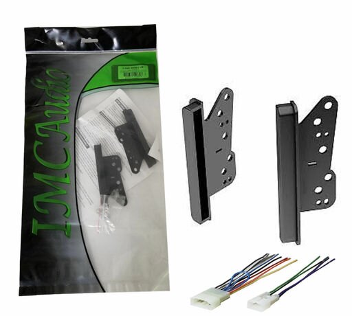 2001-2011 Toyota Scion Double Din Dash Kit Radio Stereo Install W/ Wire Harness