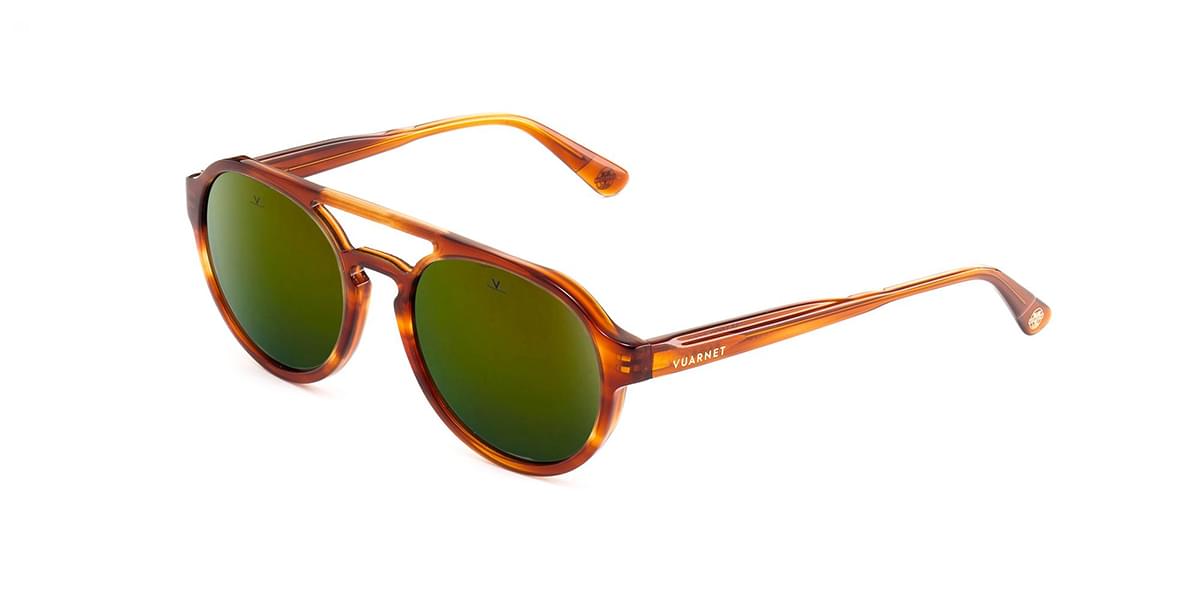 Vuarnet VL1909 0002 1128 Men's Sunglasses Tortoise Size 51