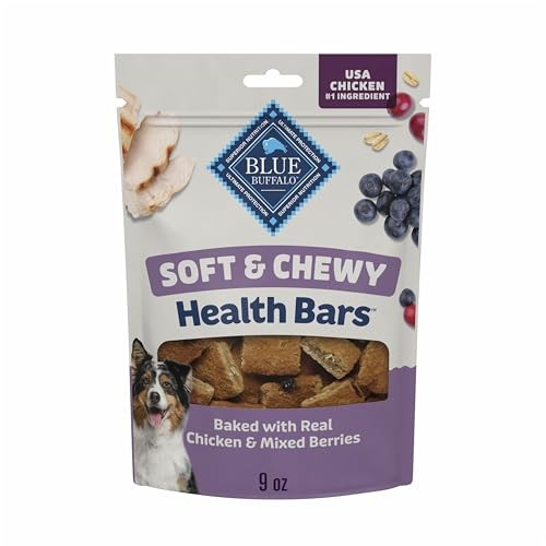 Blue Buffalo Health Bars Chicken and Berry Soft Chewy Dog Treats - 9oz