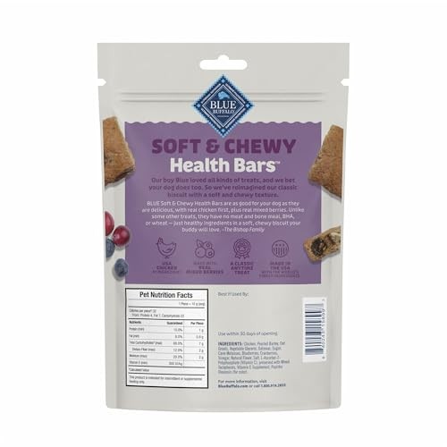 Blue Buffalo Health Bars Chicken and Berry Soft Chewy Dog Treats - 9oz thumbnail