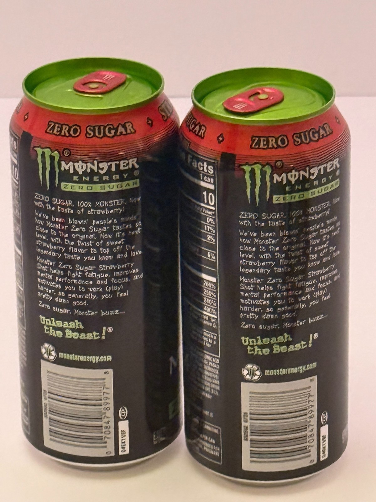 Monster Energy Zero Sugar, Strawberry Shot Sugar Free Energy Drink, 16 Oz | CVS thumbnail