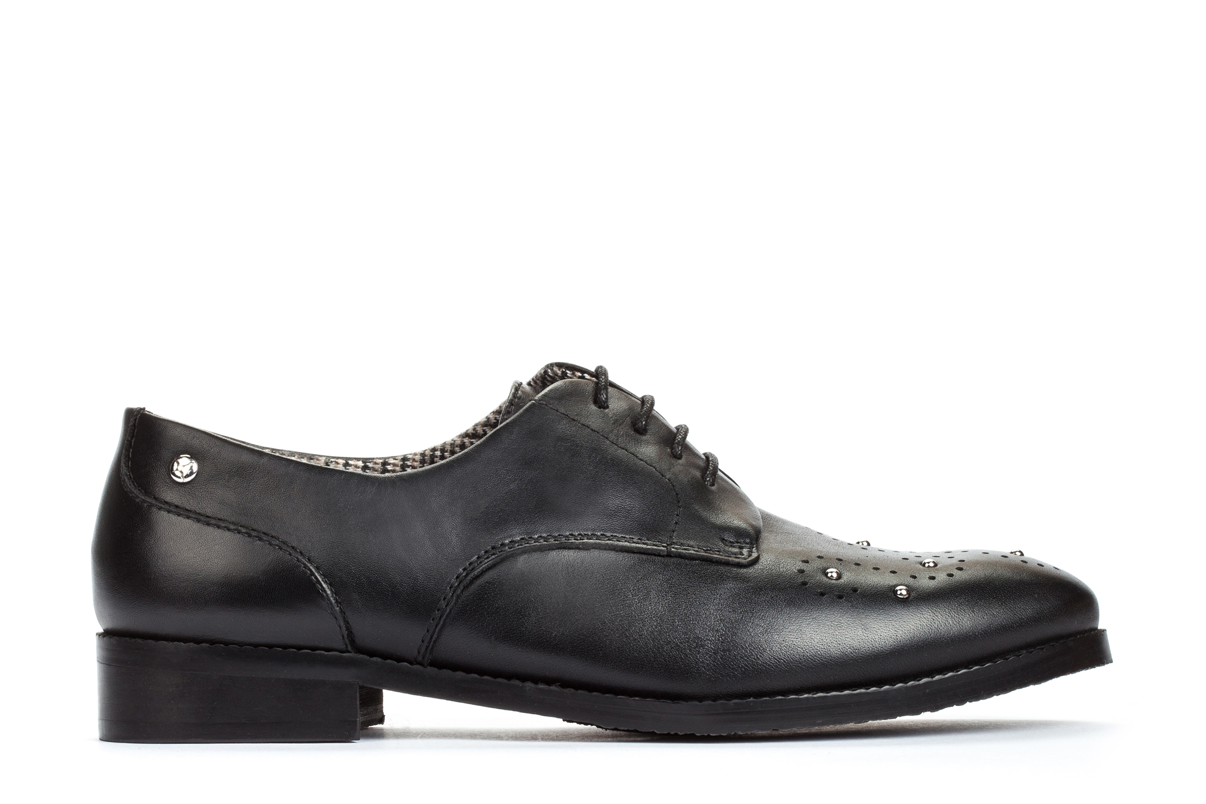 Pikolinos Womens Royal W4D-4722 Oxford Shoes  Black  35 EU / 4.5-5 US thumbnail