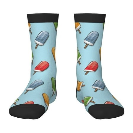 Sigee Modern Ice Cream for Premium Children S Socks Unisex School Kids Boys Girls Soft and Comfy Kids  Socks