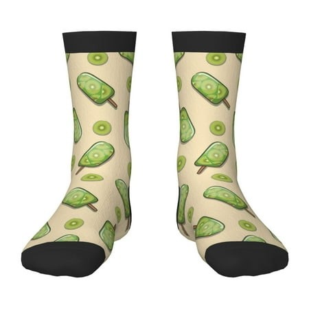 Sigee Kiwi Ice Cream for Premium Children S Socks Unisex School Kids Boys Girls Soft and Comfy Kids  Socks