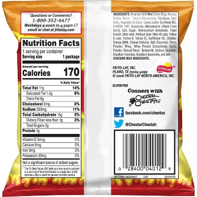 Frito-Lay Fiery Mix Snacks Variety Pack  18 Count (Assortment May Vary) thumbnail