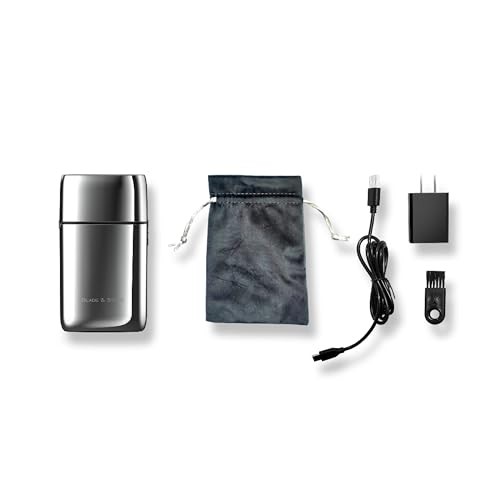 Blade & Stone PS501 Foil Shaver for Men – Dual Foil Cordless Shaver with Graphene-X Blades and 8000 RPM Digital Motor – All-Metal, Rechargeable We thumbnail