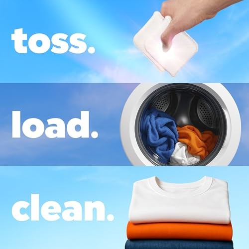 Tide Evo Laundry Detergent Tiles  100% Concentrated  6X Cleaning Power  Spring Blast Scent  42 Count thumbnail