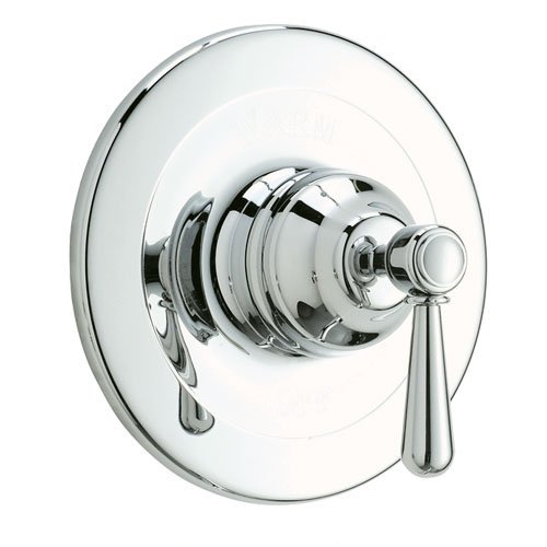Rohl ARB1400LMPN 1455/6Apc Arb1400Lm Verona Shower Valve Trim (Trim Only) with Metal Lever Handle, Polished Nickel