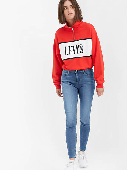 Levi's Women's 710 Super Skinny Jeans - Quebec Charm